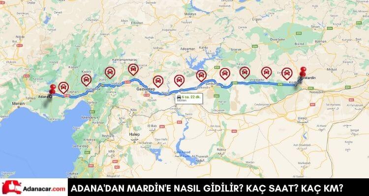 Adana’dan Mardin’e Nasıl Gidilir?