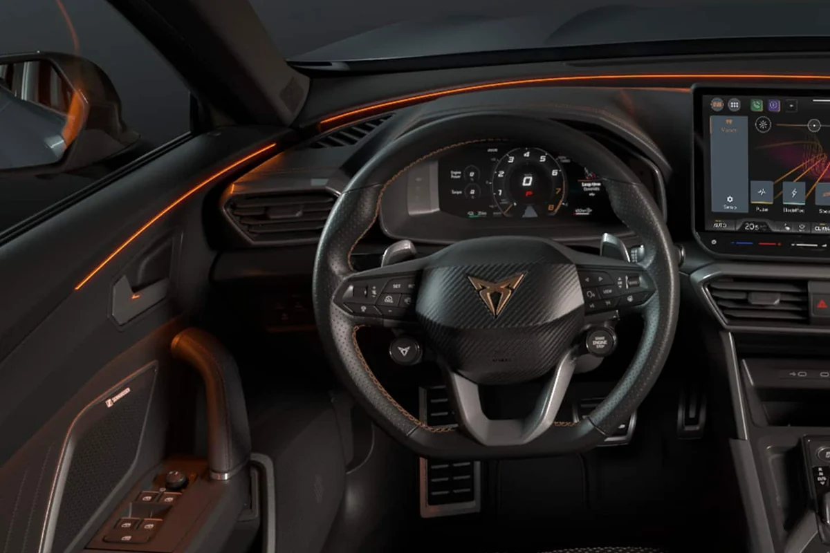 Cupra Formentor iç mekân ve gösterge paneli